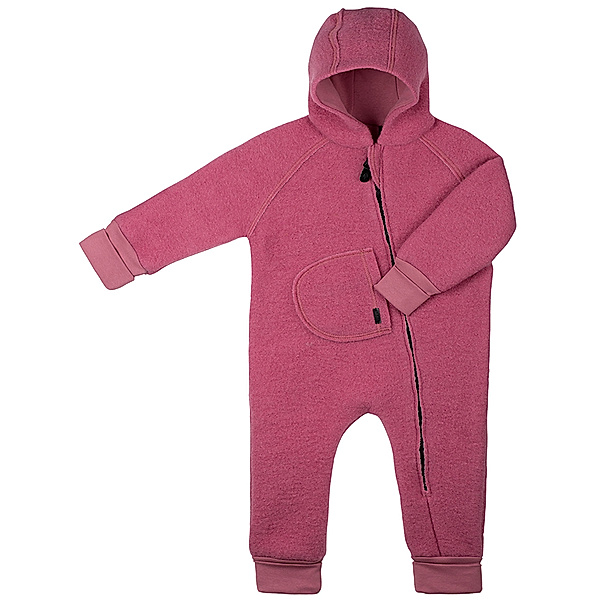 PURE PURE BY BAUER Fleece-Overall WALK mit Wolle in dusty pink