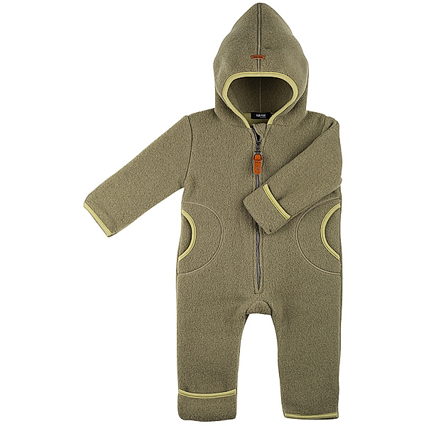 PURE PURE BY BAUER Fleece-Overall ZIPFEL in moos