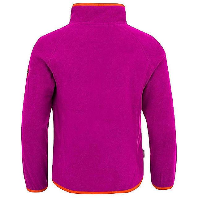 Fleece-Pullover KIDS NORDLAND in dark pink orange kaufen