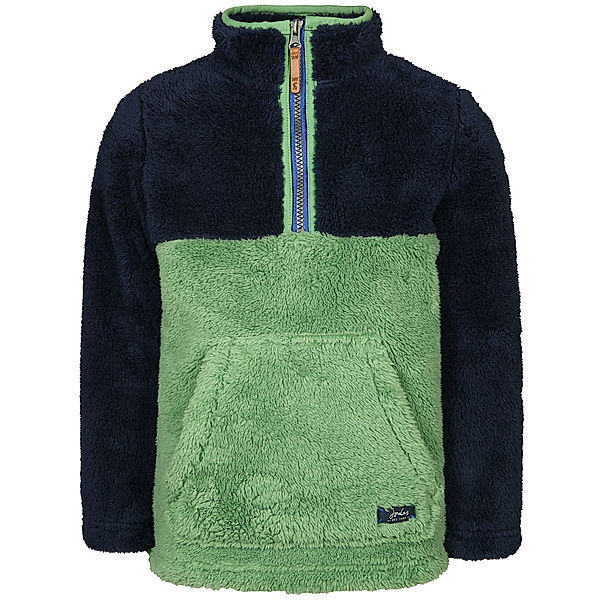 Tom Joule® Fleece-Pullover WOOZLE – HALFZIP in grün