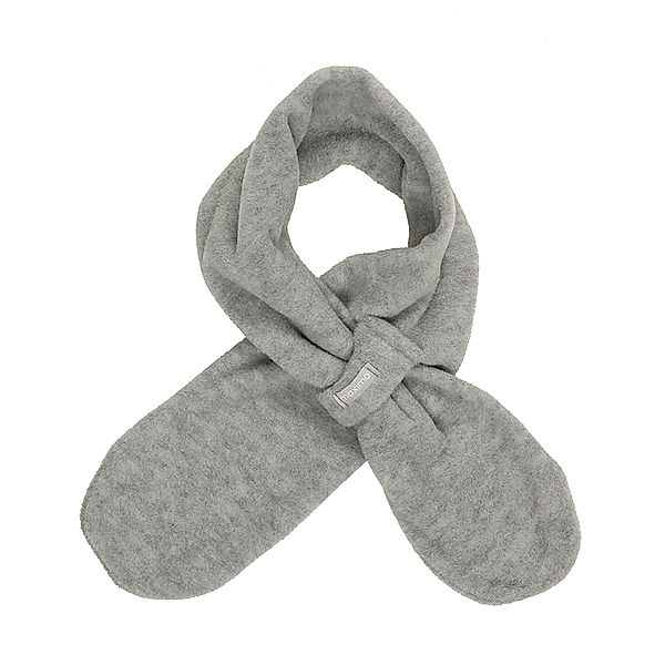 maximo Fleece-Steckschal PETER MINI in grau melange