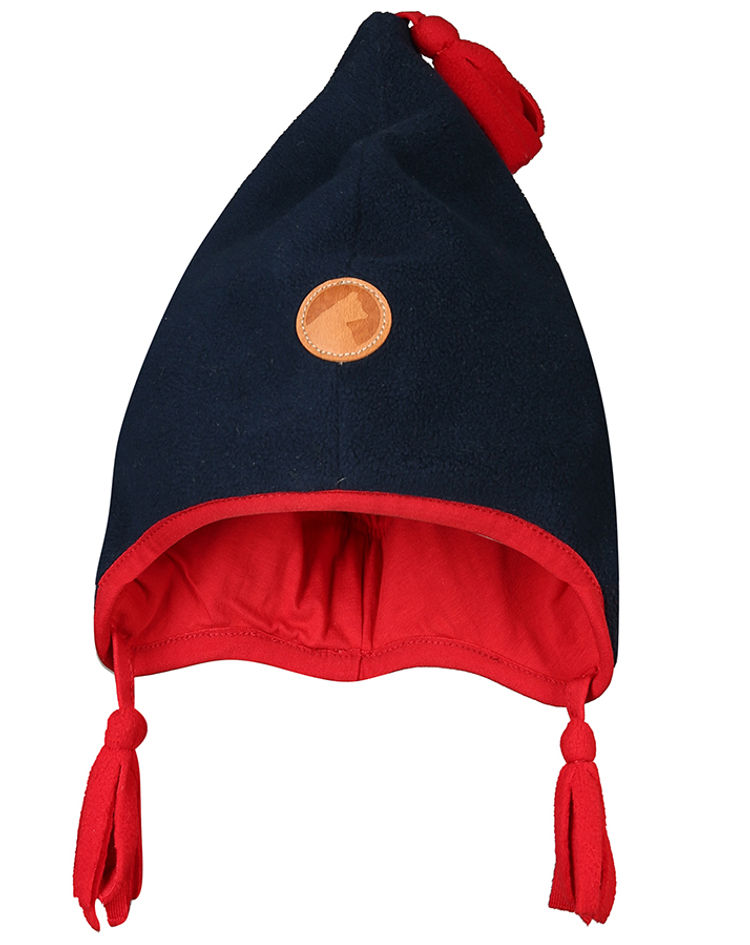 Fleece-Zipfelmütze PIPO in navy red kaufen | tausendkind.de