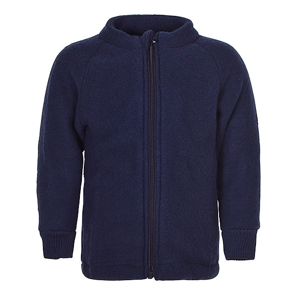 mikk-line Fleecejacke MERINO B in blue nights