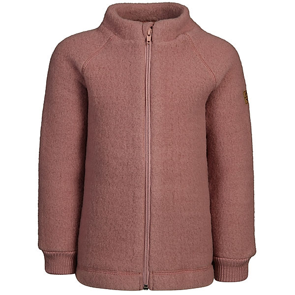 mikk-line Fleecejacke MERINO in burlwood