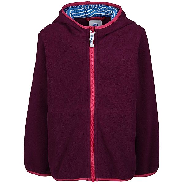 finkid Fleecejacke PAUKKU in purple/raspberry