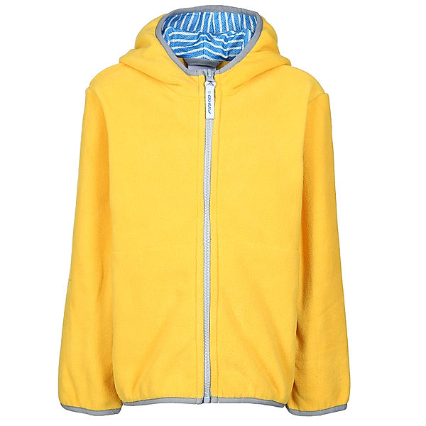 finkid Fleecejacke PAUKKU in yellow/storm