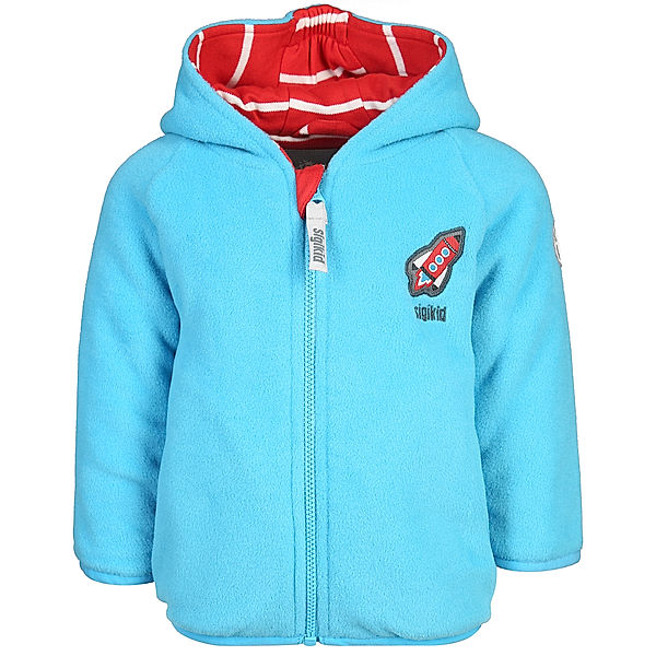 Sigikid Fleecejacke SPACE KIDS in aqua