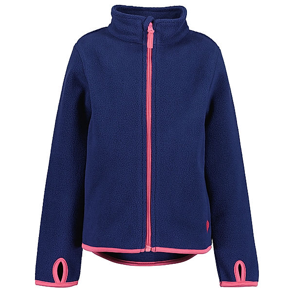 BLUE SEVEN Fleecejacke SPORTS mit Stehkragen in ultramarin