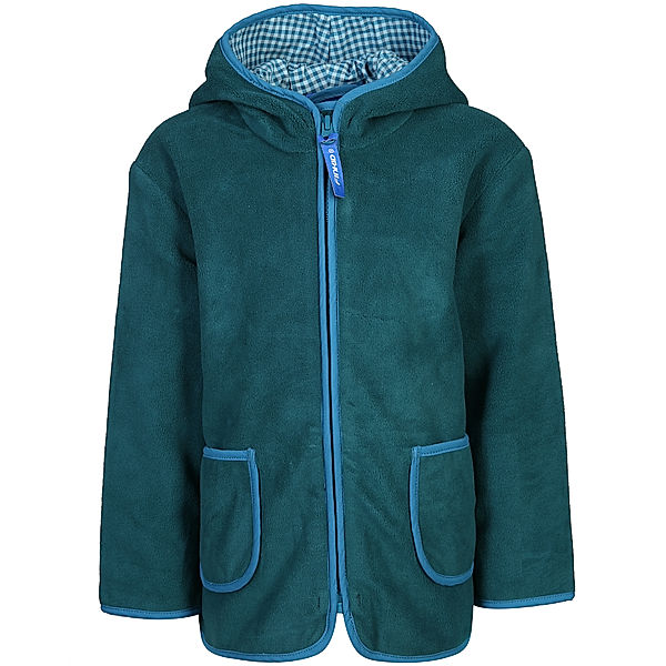 finkid Fleecejacke TONTTU in deep teal/seaport