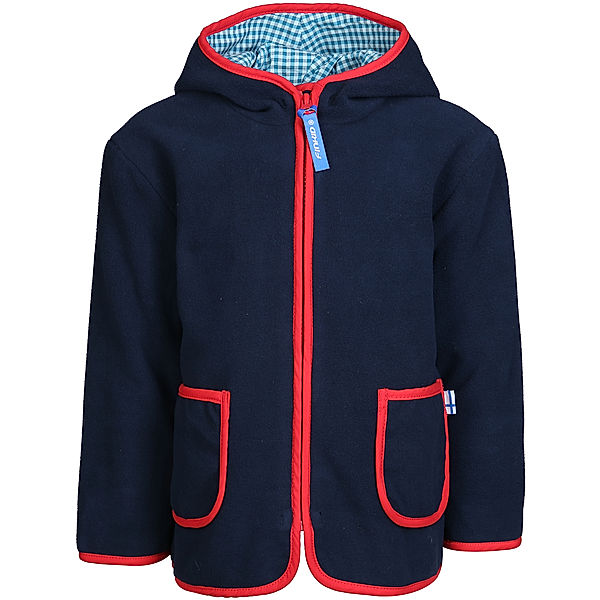 finkid Fleecejacke TONTTU in navy/red