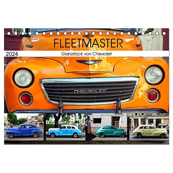 Fleetmaster - Glanzstück von Chevrolet (Tischkalender 2024 DIN A5 quer), CALVENDO Monatskalender, Henning von Löwis of Menar