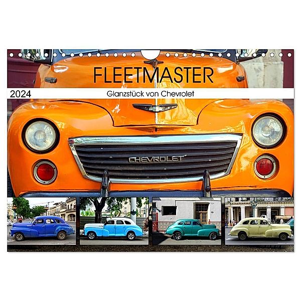 Fleetmaster - Glanzstück von Chevrolet (Wandkalender 2024 DIN A4 quer), CALVENDO Monatskalender, Henning von Löwis of Menar