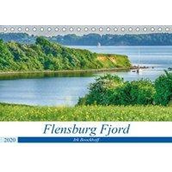 Flensburg Fjord (Tischkalender 2020 DIN A5 quer), Irk Boockhoff
