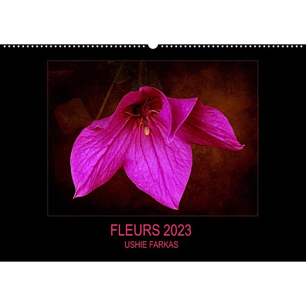 FLEURS 2023 ( FR - Version ) (Calendrier mural 2023 DIN A2 horizontal), Ushie Farkas