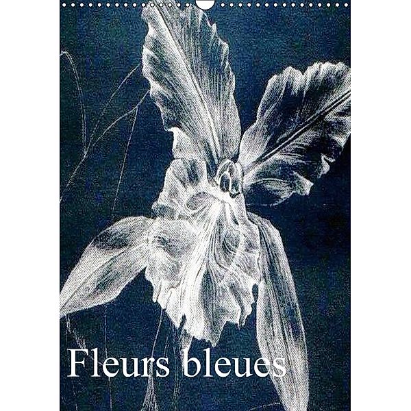 Fleurs bleues (Wandkalender 2018 DIN A3 hoch), Friederike Küster