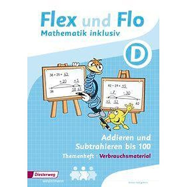 Flex und Flo - Mathematik inklusiv: 1 Themenheft Addieren und Subtrahieren  bis 100 D Verbrauchsmaterial Buch jetzt online bei Weltbild.at bestellen