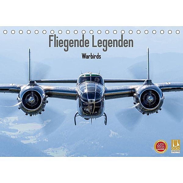 Fliegende Legenden - Warbirds (Tischkalender 2023 DIN A5 quer), Björn Engelke