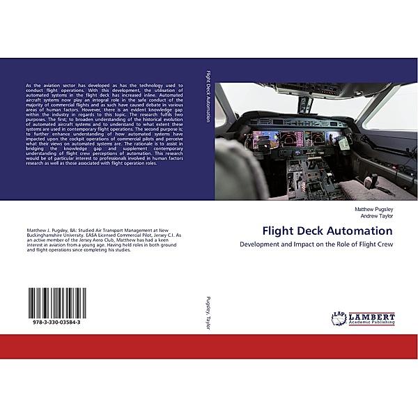 Flight Deck Automation, Matthew Pugsley, Andrew Taylor