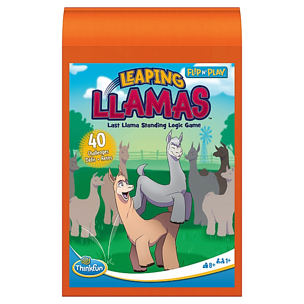 Ravensburger Verlag, ThinkFun Flip n Play - Leaping Llamas