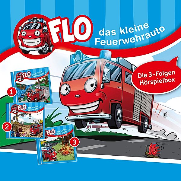 Flo, das kleine Feuerwehrauto - Flo, das kleine Feuerwehrauto (Folgen 1 - 3), Christian Mörken