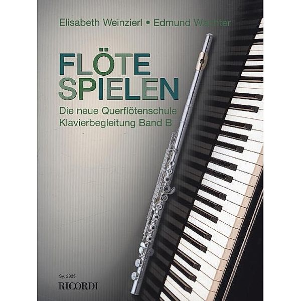 Flöte Spielen, Band B, Klavierbegleitungen, Elisabeth Weinzierl, Edmund Wächter