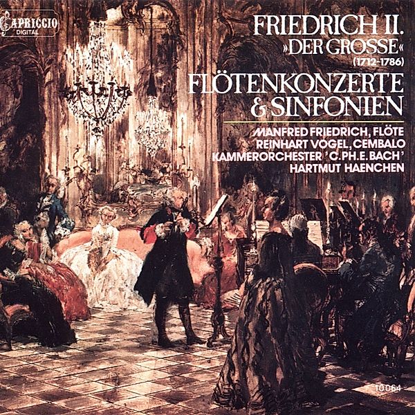 Flötenkonzerte und Sinfonien, Friedrich, Vogel, Haenchen, Kcpeb