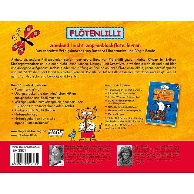 Flötenlilli - Blockflötenschule, Band 1 Buch versandkostenfrei kaufen