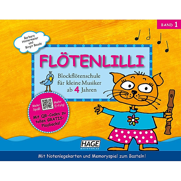 Flötenlilli - Blockflötenschule, Band 1.Bd.1, Barbara Hintermeier, Birgit Baude