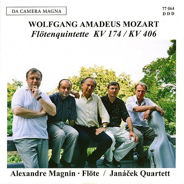 Flötenquintette Nach Kv 174 & 406/Flötenquartett K, Magnin, Janácek Quartett