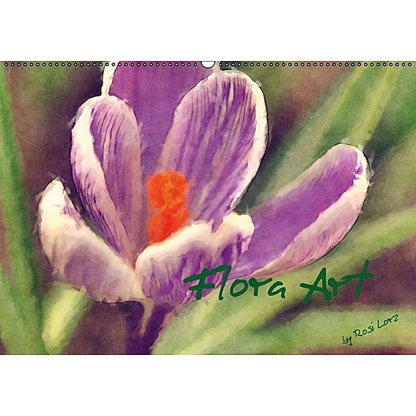 Flora Art (Wandkalender 2014 DIN A2 quer)