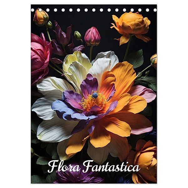 Flora Fantastica (Tischkalender 2025 DIN A5 hoch), CALVENDO Monatskalender, Calvendo, Dietrich Moravec