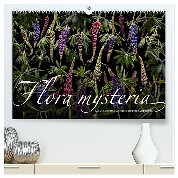 Flora mysteria - Die wundersame Welt des Fotografen Olaf Bruhn (hochwertiger Premium Wandkalender 2024 DIN A2 quer), Kunstdruck in Hochglanz, Olaf Bruhn