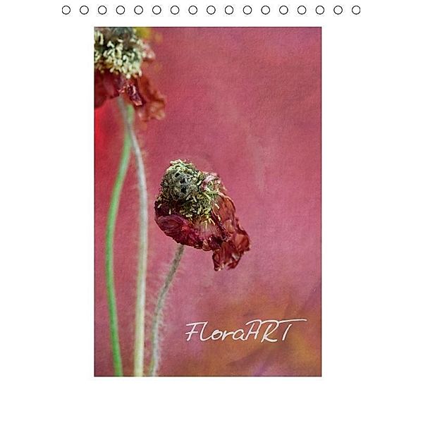 FloraART (Tischkalender 2017 DIN A5 hoch), Monika Buch