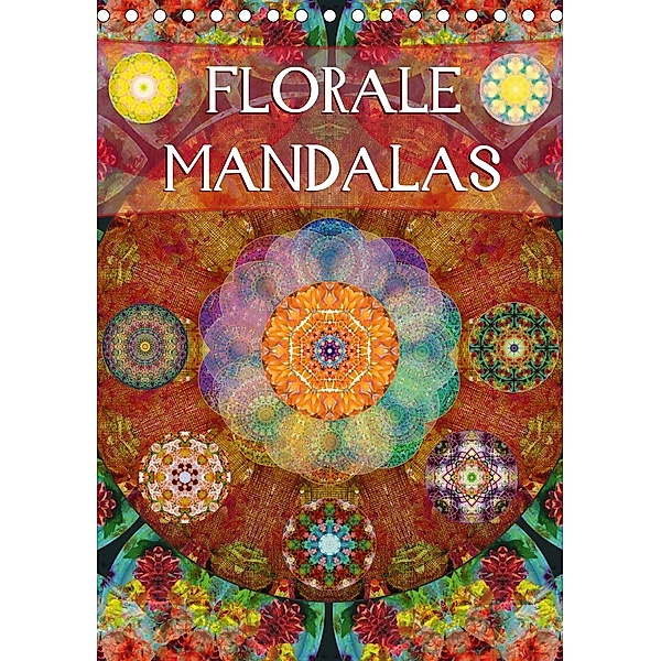 FLORALE MANDALASAT-Version (Tischkalender 2020 DIN A5 hoch), ALAYA GADEH