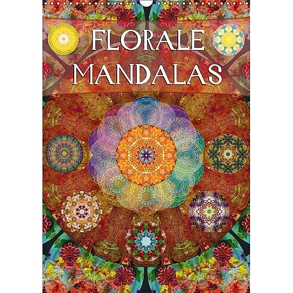 FLORALE MANDALASAT-Version (Wandkalender 2017 DIN A3 hoch), Alaya Gadeh