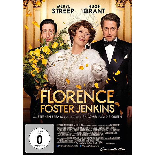 Florence Foster Jenkins, Hugh Grant Simon Helberg Meryl Streep