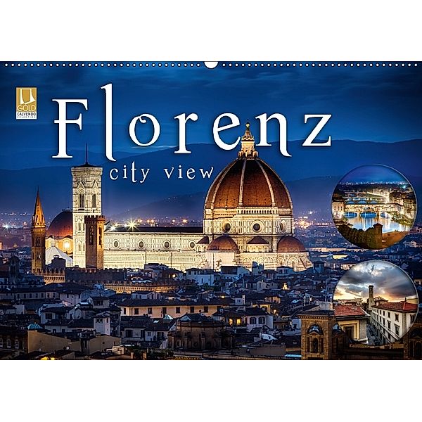 Florenz city view (Wandkalender 2018 DIN A2 quer) Dieser erfolgreiche Kalender wurde dieses Jahr mit gleichen Bildern un, Monika Schöb