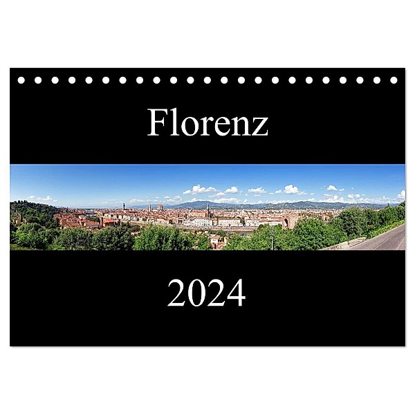 Florenz (Tischkalender 2024 DIN A5 quer), CALVENDO Monatskalender, Markus Gann
