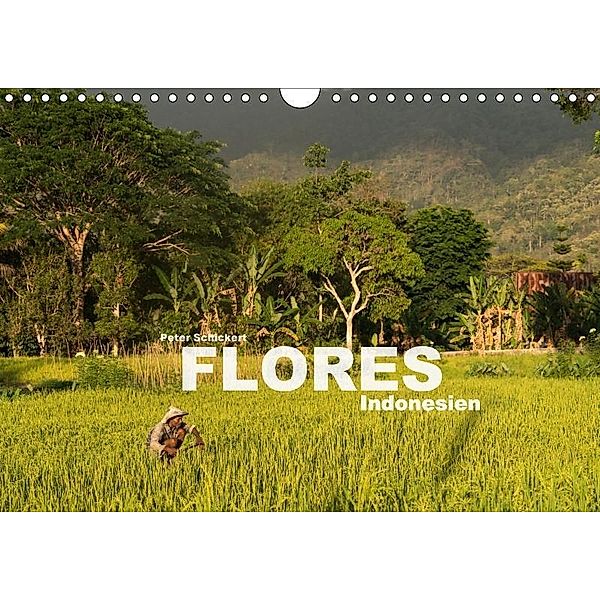 Flores - Indonesien (Wandkalender 2017 DIN A4 quer), Peter Schickert