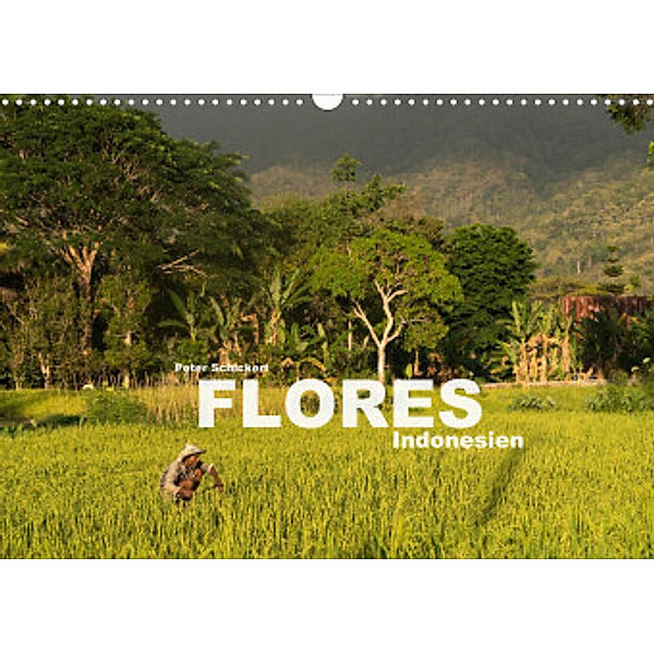 Flores - Indonesien (Wandkalender 2022 DIN A3 quer), Peter Schickert