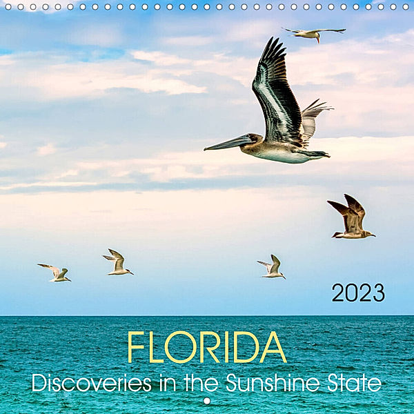 Florida - Discoveries in the Sunshine State (Wall Calendar 2023 300 × 300 mm Square), U-DO