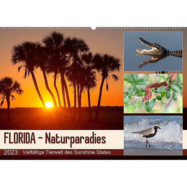 FLORIDA - Naturparadies (Wandkalender 2023 DIN A2 quer), Kevin Eßer