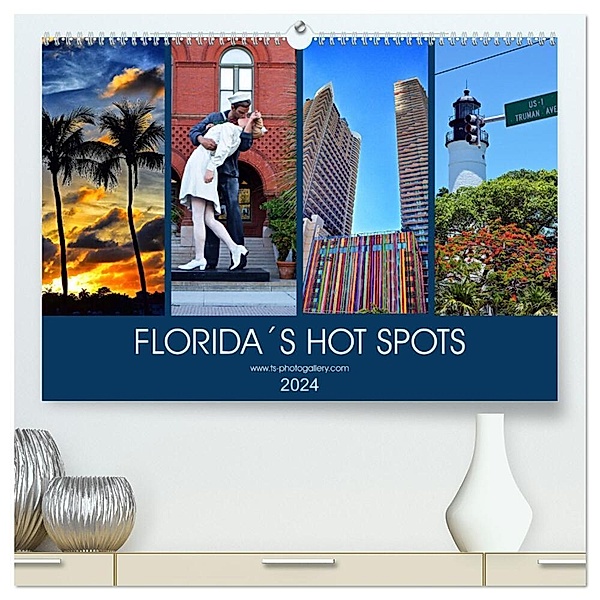 Florida Spots II (hochwertiger Premium Wandkalender 2024 DIN A2 quer), Kunstdruck in Hochglanz, Thomas Schroeder