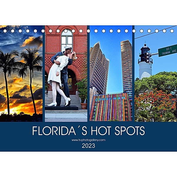 Florida Spots II (Tischkalender 2023 DIN A5 quer), Thomas Schroeder