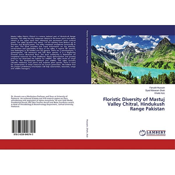 Floristic Diversity of Mastuj Valley Chitral, Hindukush Range Pakistan, Farrukh Hussain, Syed Mukaram Shah, Khalid Aziz