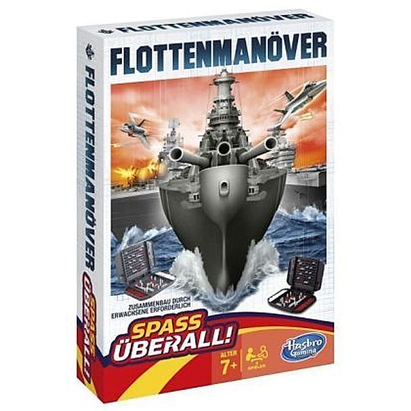 HASBRO Flottenmanöver, Kompakt (Kinderspiel)