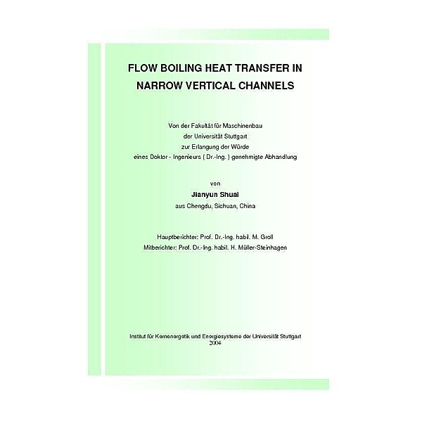 Flow Boiling Heat Transfer in Narrow Vertical Channels