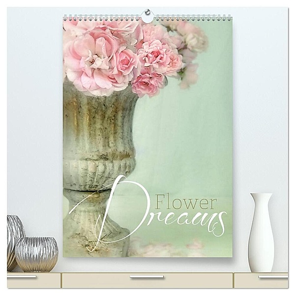 Flower Dreams (hochwertiger Premium Wandkalender 2024 DIN A2 hoch), Kunstdruck in Hochglanz, Lizzy Pe