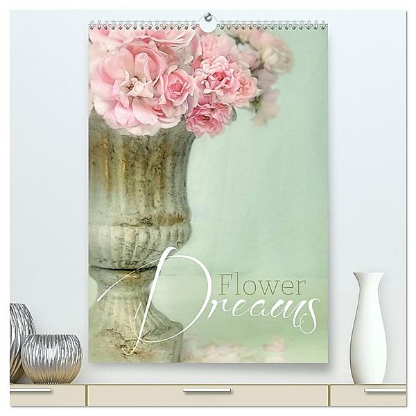 Flower Dreams (hochwertiger Premium Wandkalender 2025 DIN A2 hoch), Kunstdruck in Hochglanz, Calvendo, Lizzy Pe