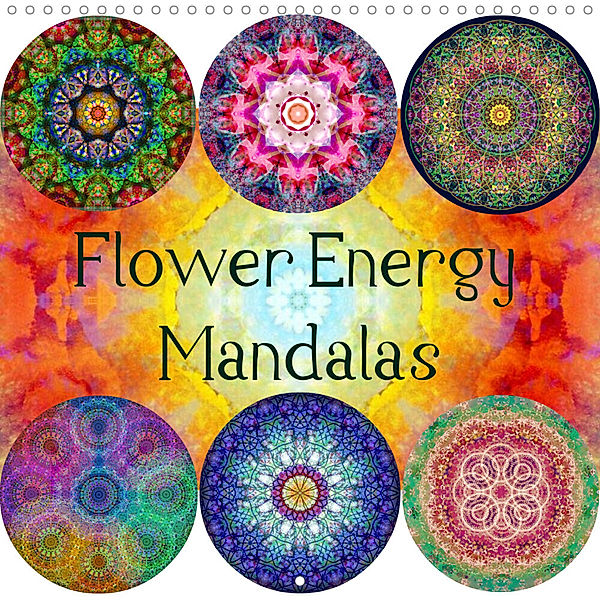Flower Energy Mandalas (Wall Calendar 2023 300 × 300 mm Square), N N